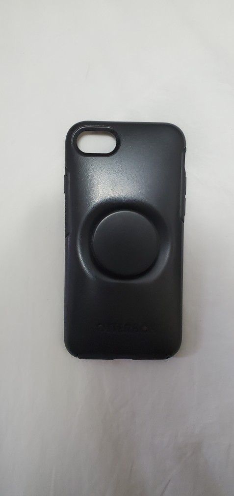 Iphone 8/7 Pop Socket Case Black | OtterBox