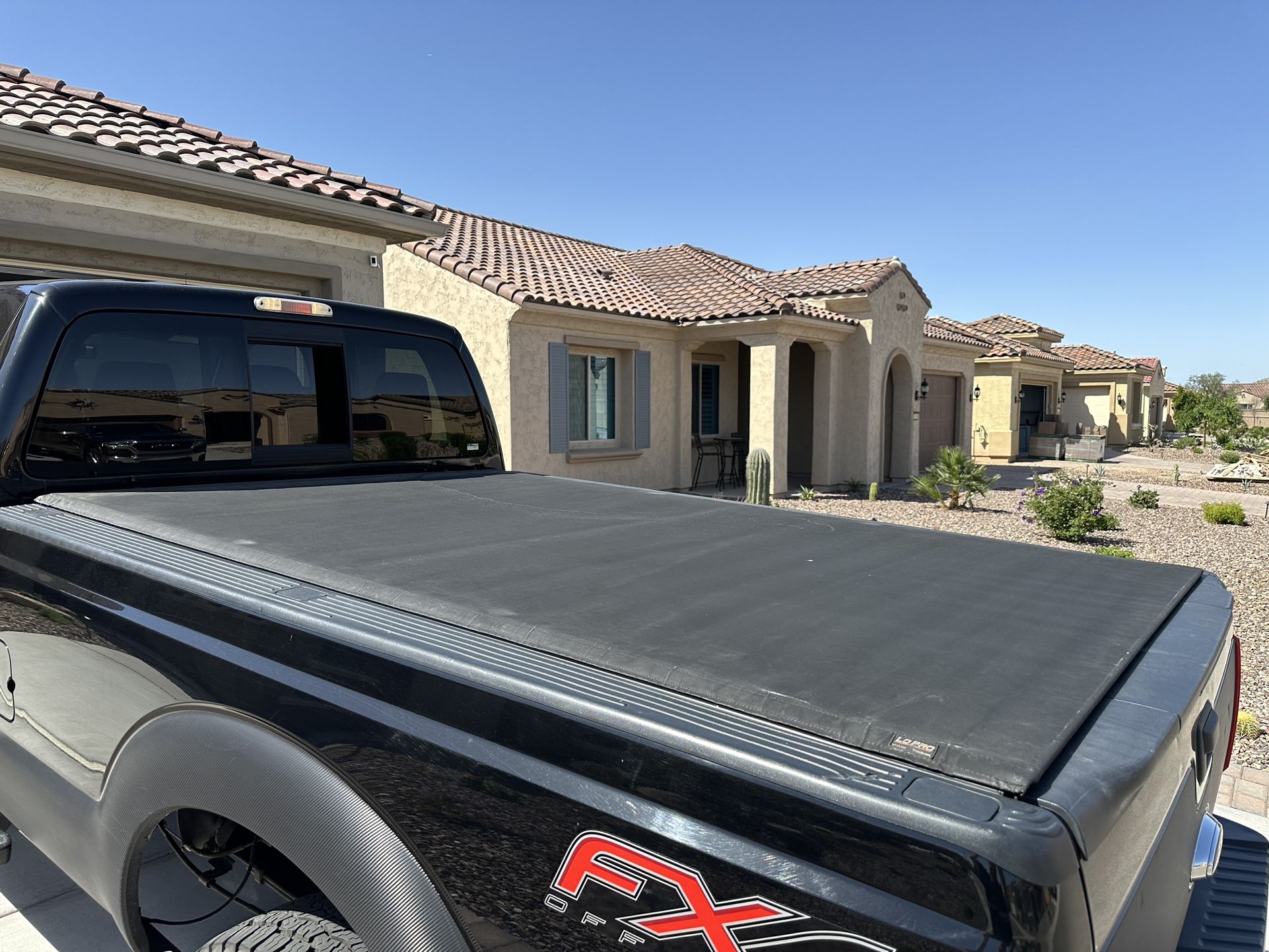 RealTruck Lo Pro Soft Roll Up Truck Bed Tonneau Cover