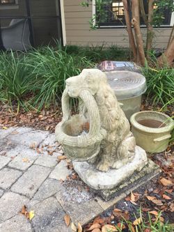 Concrete Cocker Spaniel