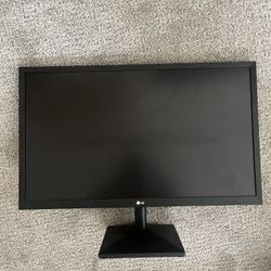 LG 24BK400H-B 24" Class Full HD TN LED Monitor with AMD // NO Power Cord Cheap