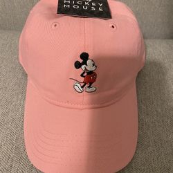 Pink Disney Mickey Mouse Hat