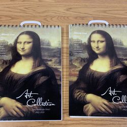 Mona Lisa Art Sketch Pads