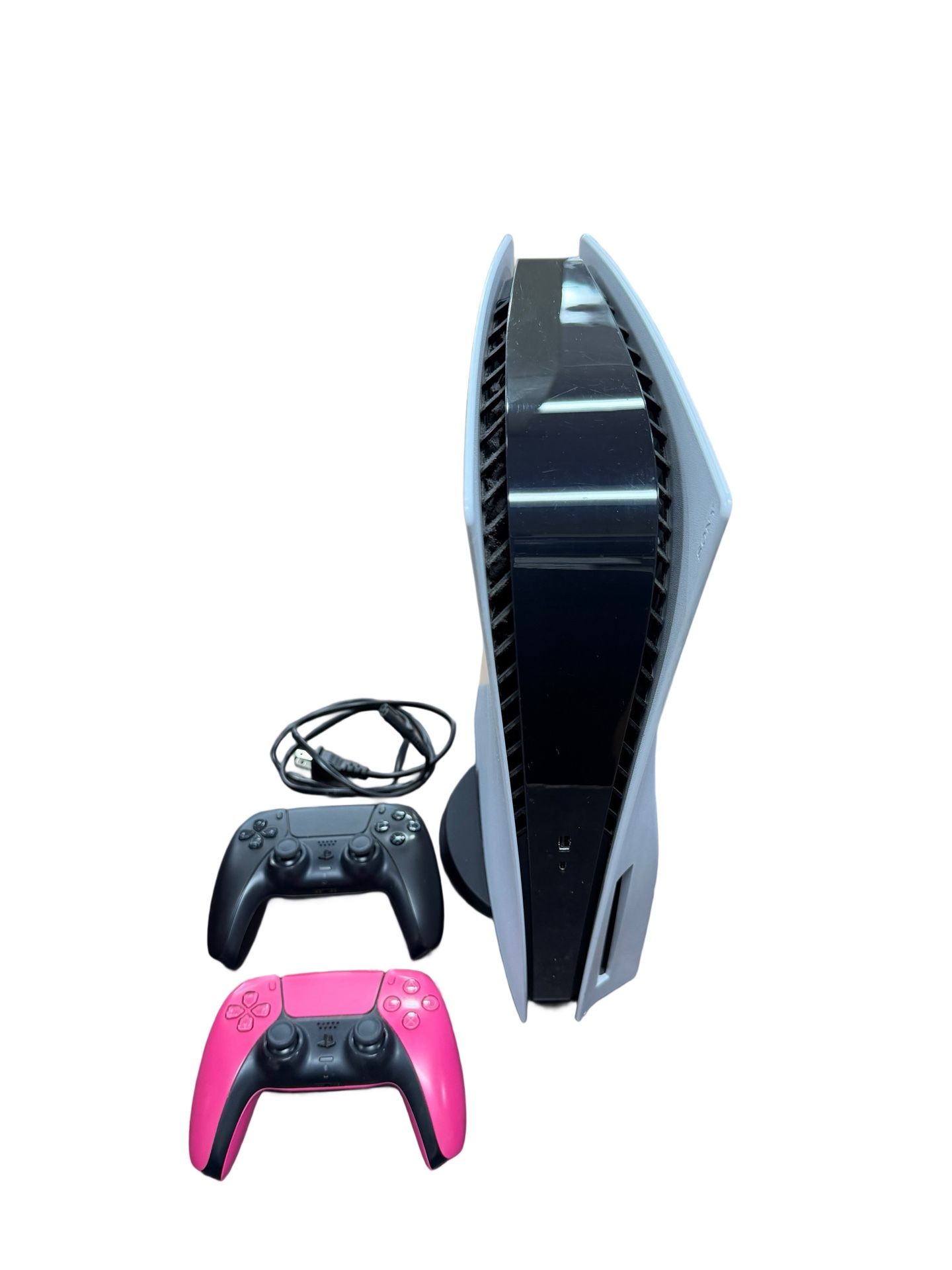 Sony PS5 disc version with two controllers