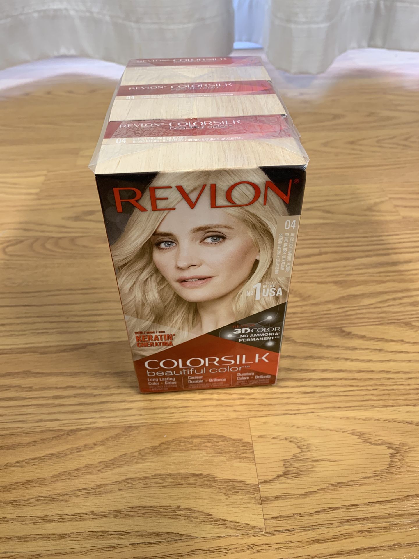 Triple Reckon Color Silk Hair Dye #04 In Ultra Light Natural Blonde