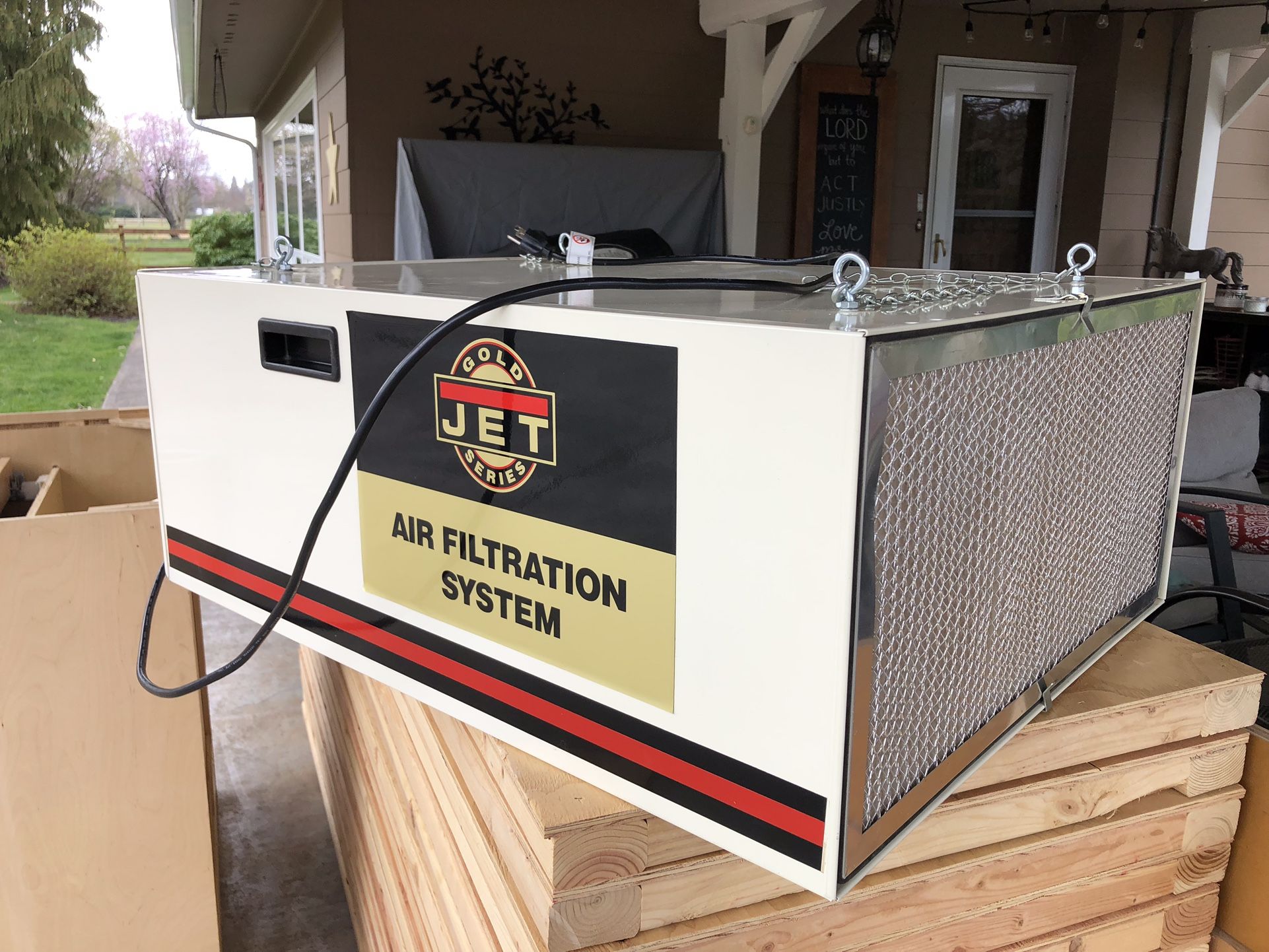 JET Gold Series Air Filtration System (NO REMOTE)