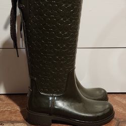 Coach Signature Tristee Rain Boots