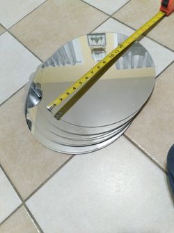 Espejos Para Areglos De 14 Pulgadas..12pcs