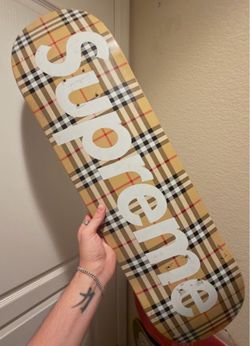Supreme x Burberry deck