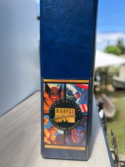 1994 complete Marvel masterpiece trading cards.