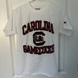 Men size small Champion white and red South Carolina Gamecocks tee