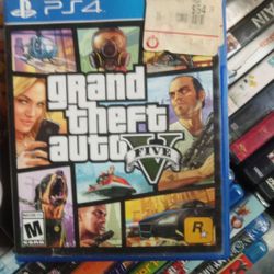 Grand Theft Auto Five For PS4