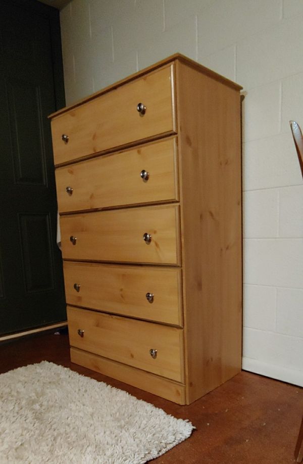 5 Drawer Solid Wood Dresser For In Boise Id Offerup 5 Drawer Solid Wood Dresser