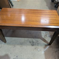 Vintage Solid Wood Piano Bench