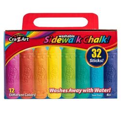 Cra Z Art 32 piece sidewalk chalk