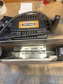 Craftsman Belt Sander