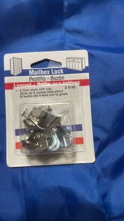 Mailbox Lock 5 Cam Style with Clip S-4140