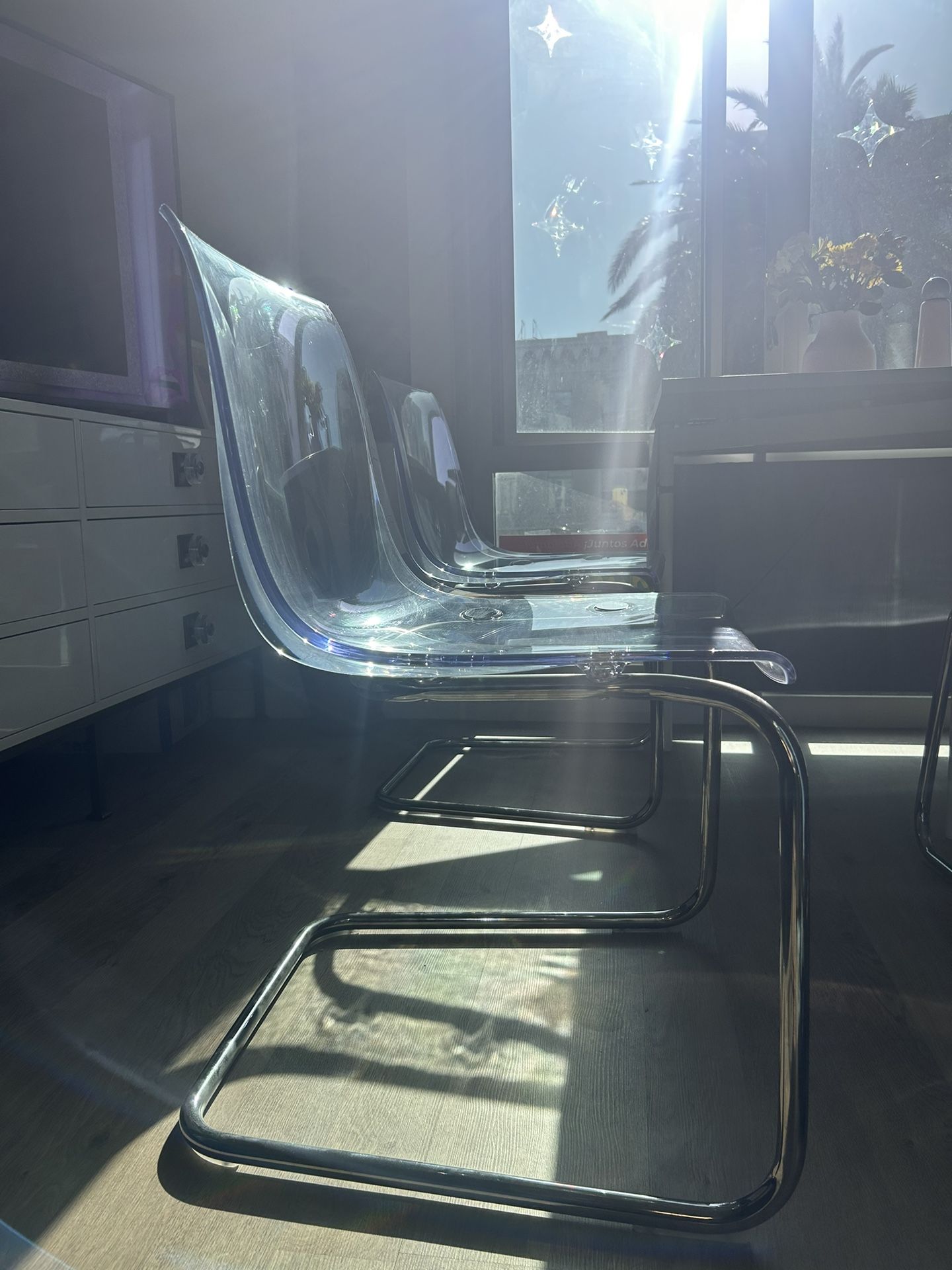Clear IKEA Kitchen Table Chairs