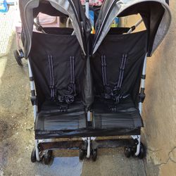 Jeep Double Side to Side Stroller 