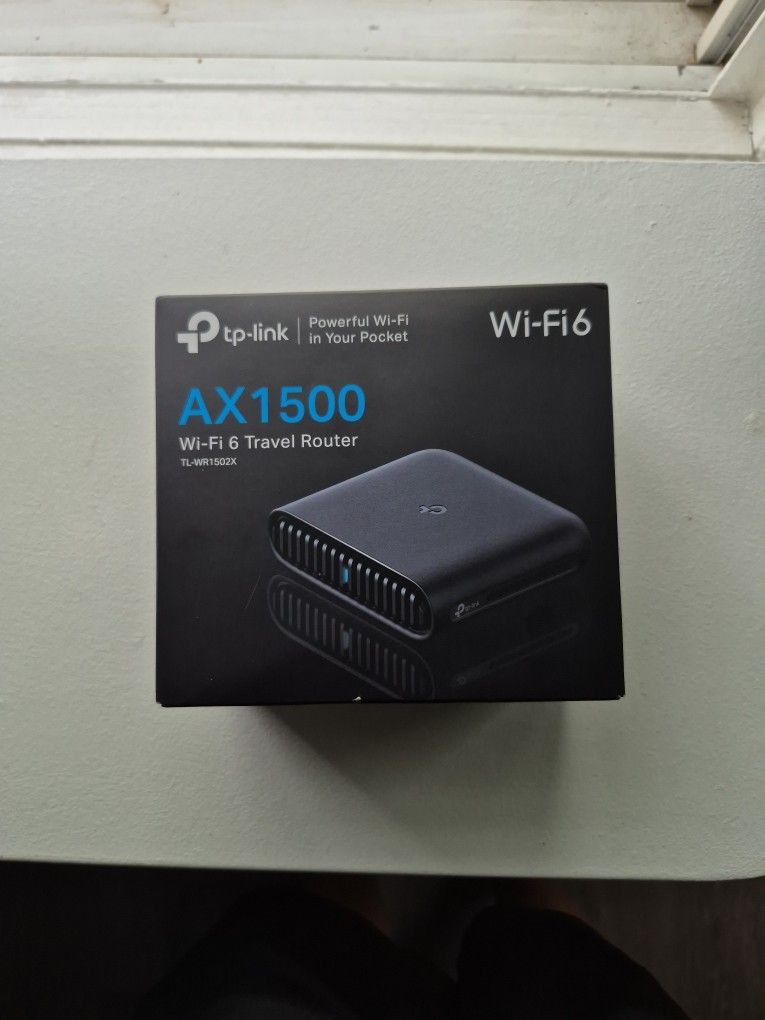 TP- Link AX1500 Wi-fi 6 Travel Router