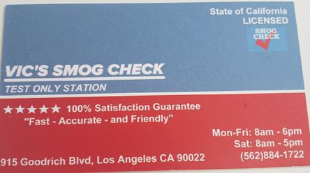 Smog check