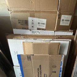 Moving Boxes With Packing Materials