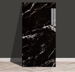 Black Marble Wall Sticker