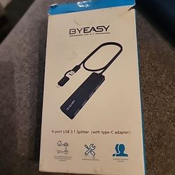 BYEASY 4 Port USB 3.1 Splitter  USB Hub