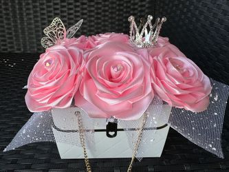 Ribbon Flowers For Valentine’s