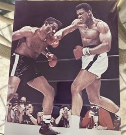 Foto Del Momento Histórico Revancha Entre Muhammad Ali Y Floyd Patterson 1972