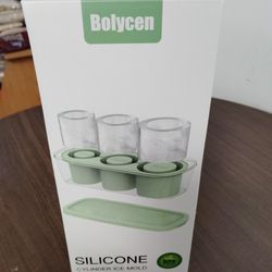 Bolycen Silicone Cylinder Ice Mold . (5 a piece)Or( 5 For 20)
