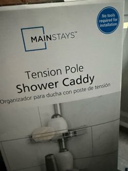 Mainstays Tension Pole Shower Caddy