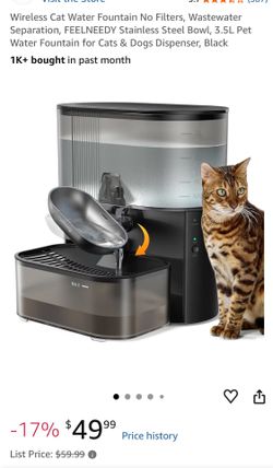Cat water fountain