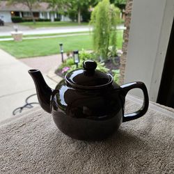 New Brown Ceramic Tea Pot. English Tea Time