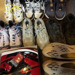 Size 13-14 Sneakers Nike Adidas