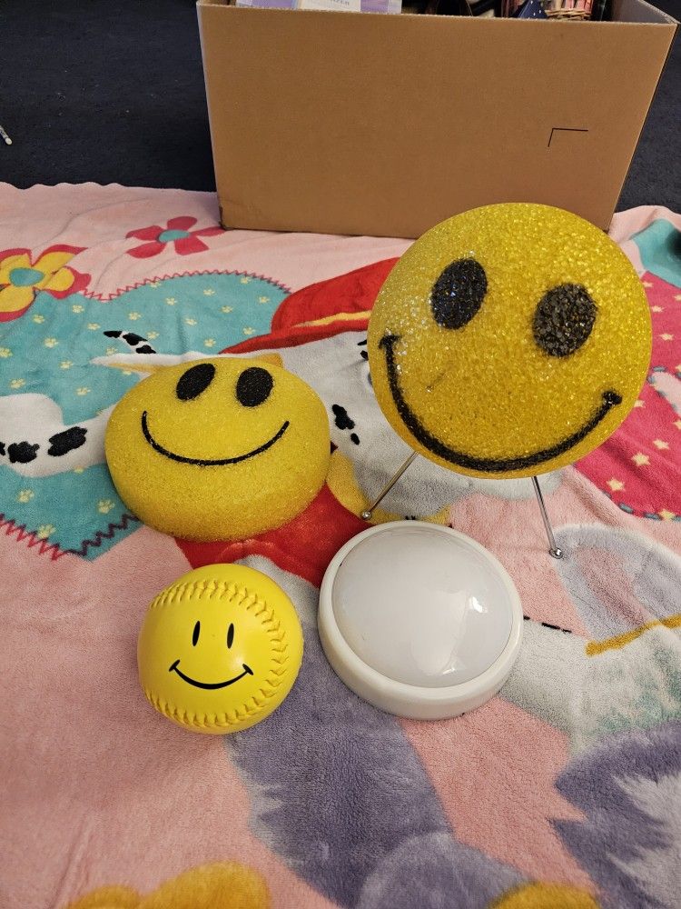 Smiley Lights And Softball