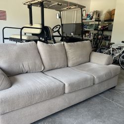 Beige Sofa /couc