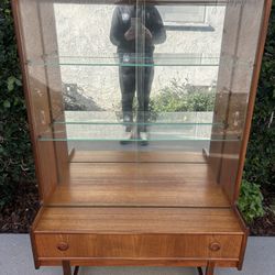 Mid Century China Cabinet/Display Cabinet by Turnidge