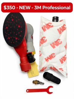 3M Professional Air Random Orbital  Sander  3M 6" Pneumatic Random Orbital Sander - BRAND NEW IN BOX NEVER USED