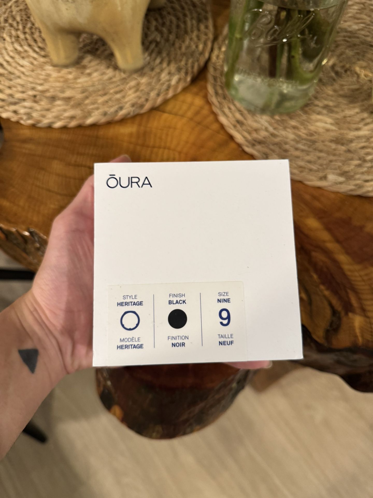 Oura Ring Heritage Black Gen 3
