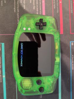 Game Boy Advance with IPS upgrade