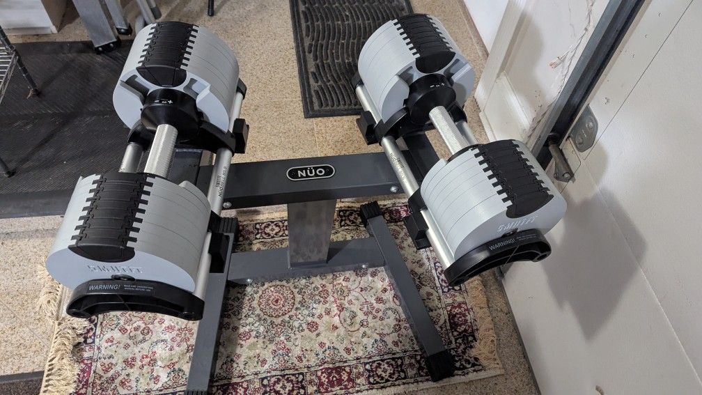 NuoBell 5-80lbs + Stand (No Shipping Or Tax)