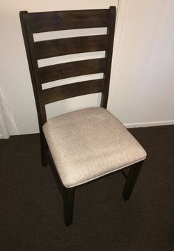 Set of brand new cushioned chairs