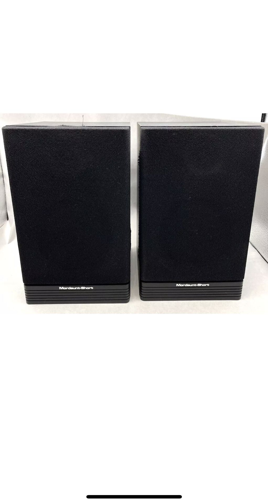 PAIR Mordaunt-Short MS 3.10 Bookshelf Speakers Pair Hifi Late 80s 2 way 15-80W