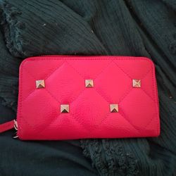 Pink Stud Wallet