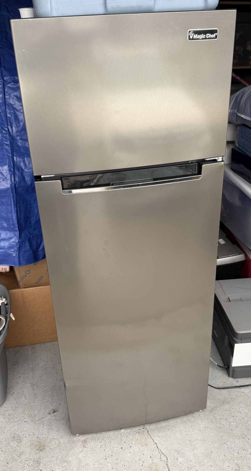 7.3 cu. ft. 2-Door Mini Fridge with Freezer. Magic Chef