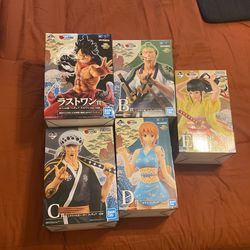 Japanese Exclusive One Piece Figure Bundle Set