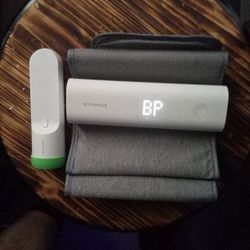 With Things Blood Pressure Monitor And Smart Temperature Reader