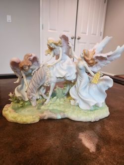 Calm Reflection Fairy Figurine Group