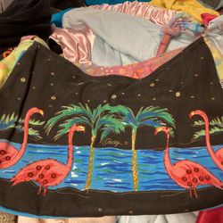 Fun flamingo purse