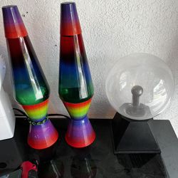 Lava Lamps And Static Display